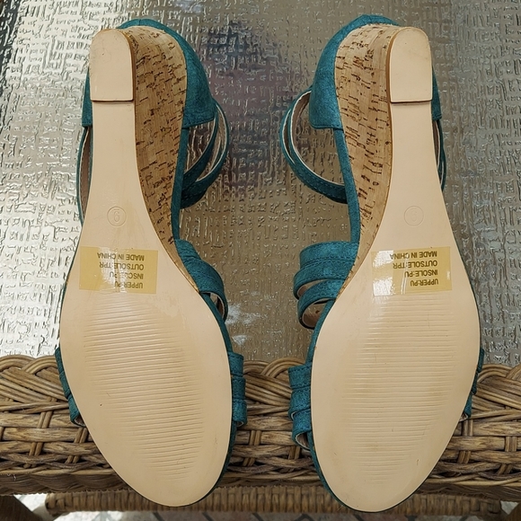 JGoods zipper back sandals, size 9 - Picture 3 of 6